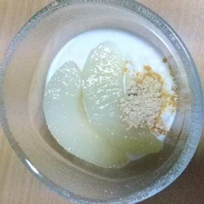 Anoaちゃん様✿黄桃がないので白桃で作りました(*^_^*)とても美味しかったですლ(´ڡ`ლ)♥